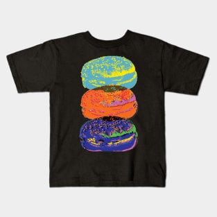 Trashy Pop Art Burgers Kids T-Shirt